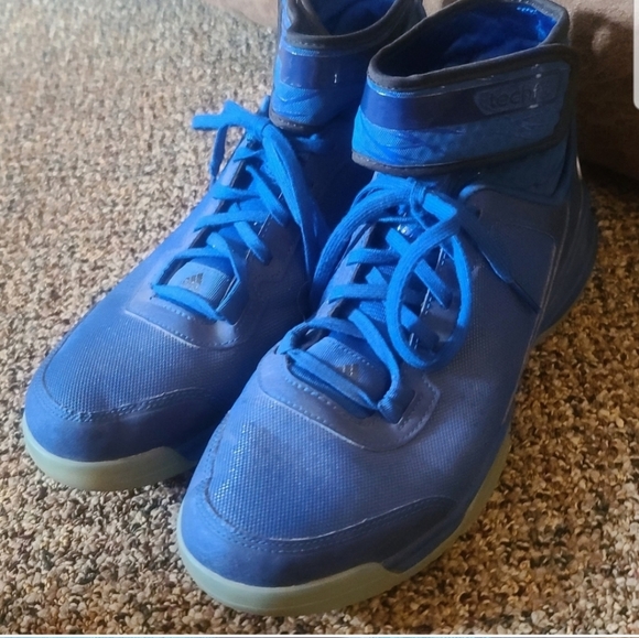 Addidas tech fit dual threat sneakers size 10.5 - Picture 4 of 7